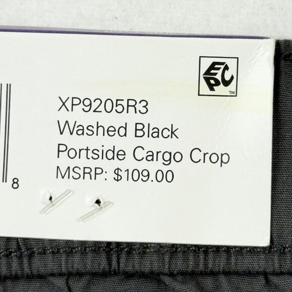 Social Standard By Sanctuary Women's Portside Grey Cargo Crop Pants Size XXL NWT - Picture 6 of 12